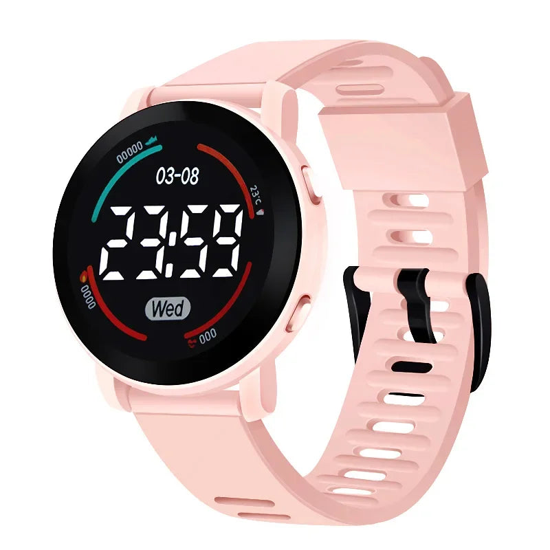 Montres pour enfants mode montres numériques pour enfants étanche Sport LED montre-bracelet électronique Simple garçons filles étudiant horloge