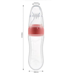 Mangeoire à fruits pour bébé, 90ml, sucette, auto-alimentation, pour instituts de dentition, cuillère à presser