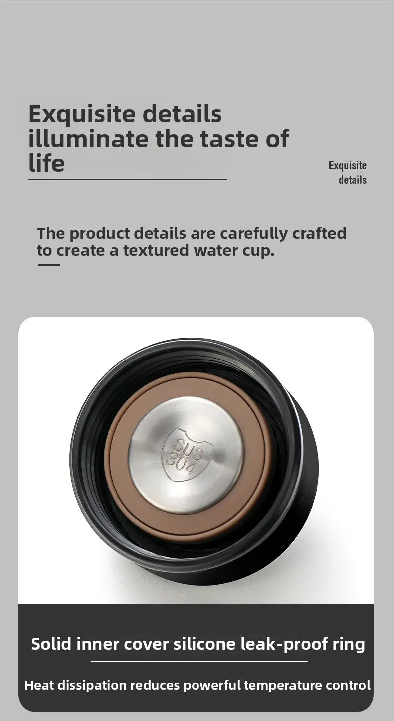 Tasse Thermos intelligente en acier inoxydable 316, affichage de la température, contrôle tactile, bouteille d'eau isolée, séparation du thé, cadeau de noël