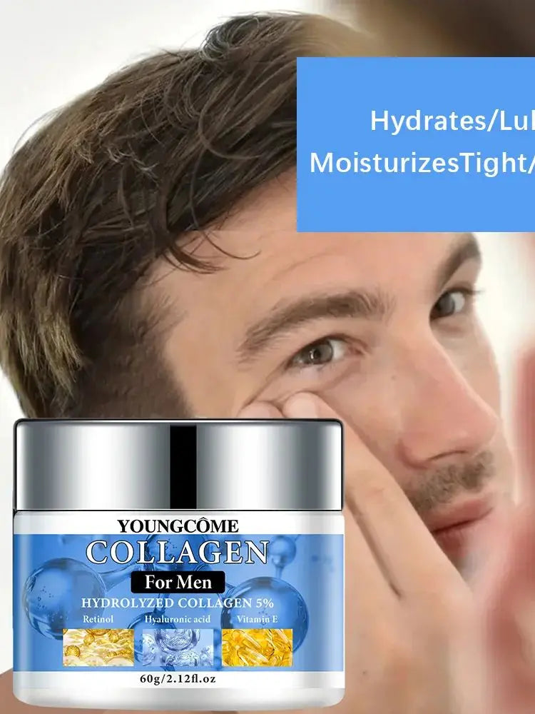 Crème raffermissante et hydratante au collagène rétinol pour hommes crème hydratante Anti-rides vieillissement raffermissant visage hommes soins de la peau