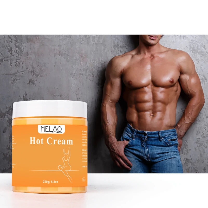 MELAO crème chaude Gel de Massage-Natural et 87% bio Anti Cellulite Lotion minceur Massage brûlant les graisses crème de perte de poids