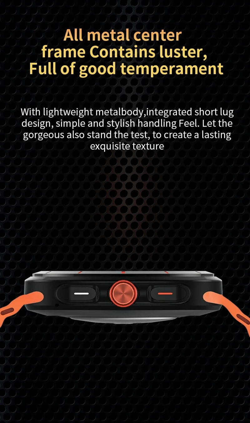 2025 nouvelle montre intelligente GT7 Ultra 1.52 pouces AMOLED HD affichage Bluetooth parlant sport Smartwatch hommes femmes montre cadeau