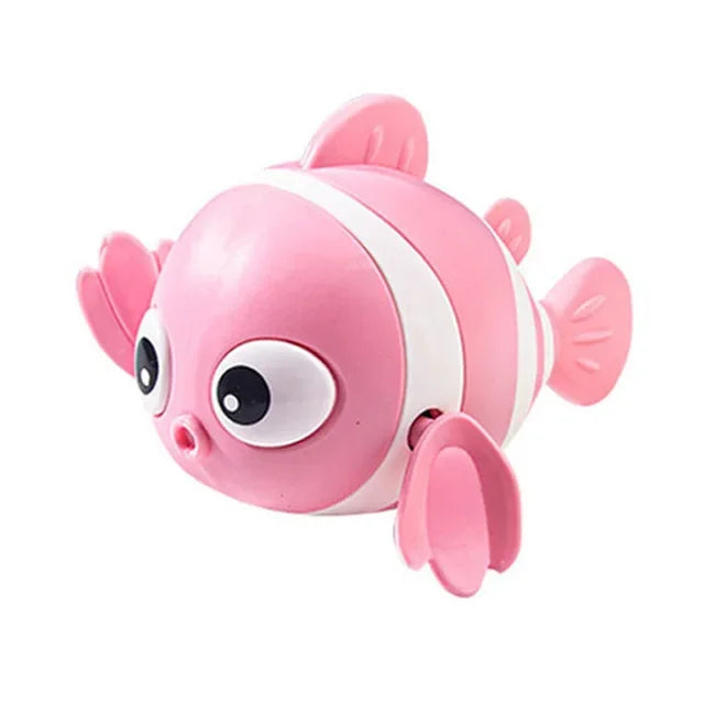 Jouets de Bain pour Bébé, Poisson de Natation Mignon, Animal de Dessin Animé Flottant, Jeu d'Eau Classique, pour les Tout-Petits, Tendance