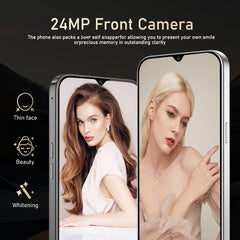 Vision mondiale 17 Pro Max Smartphone 5G Android 12 8GB RAM 512GB ROM 6.3 pouces téléphone 2280x1080HD 24 + 48MP 4 5G réseau téléphone portable