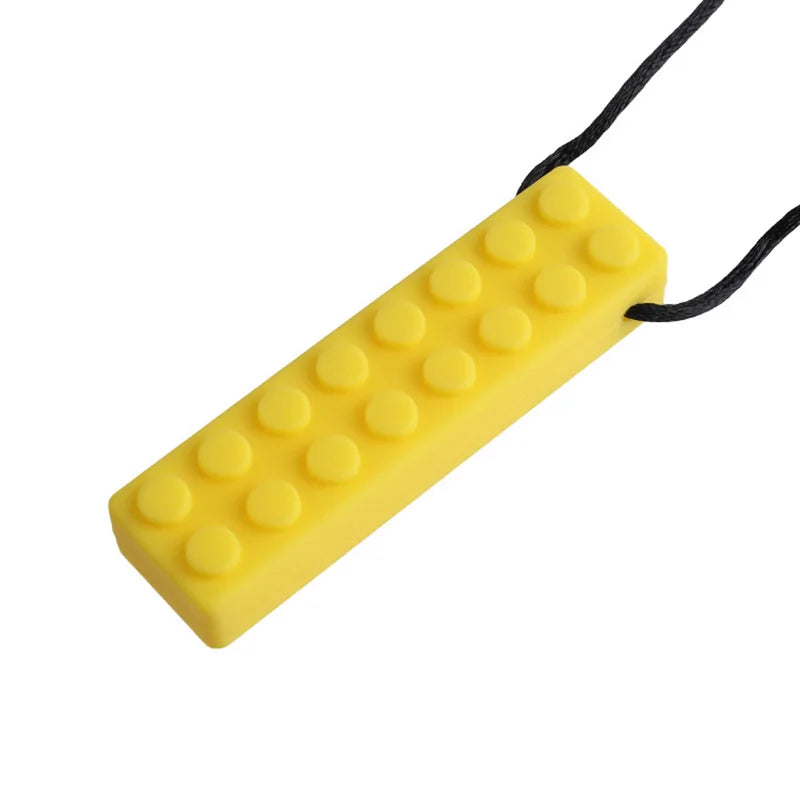 Anneau de dentition en Silicone pour bébé, 5 pièces, jouets sensoriels à croquer, collier sans BPA, qualité alimentaire, outils de moteur buccal
