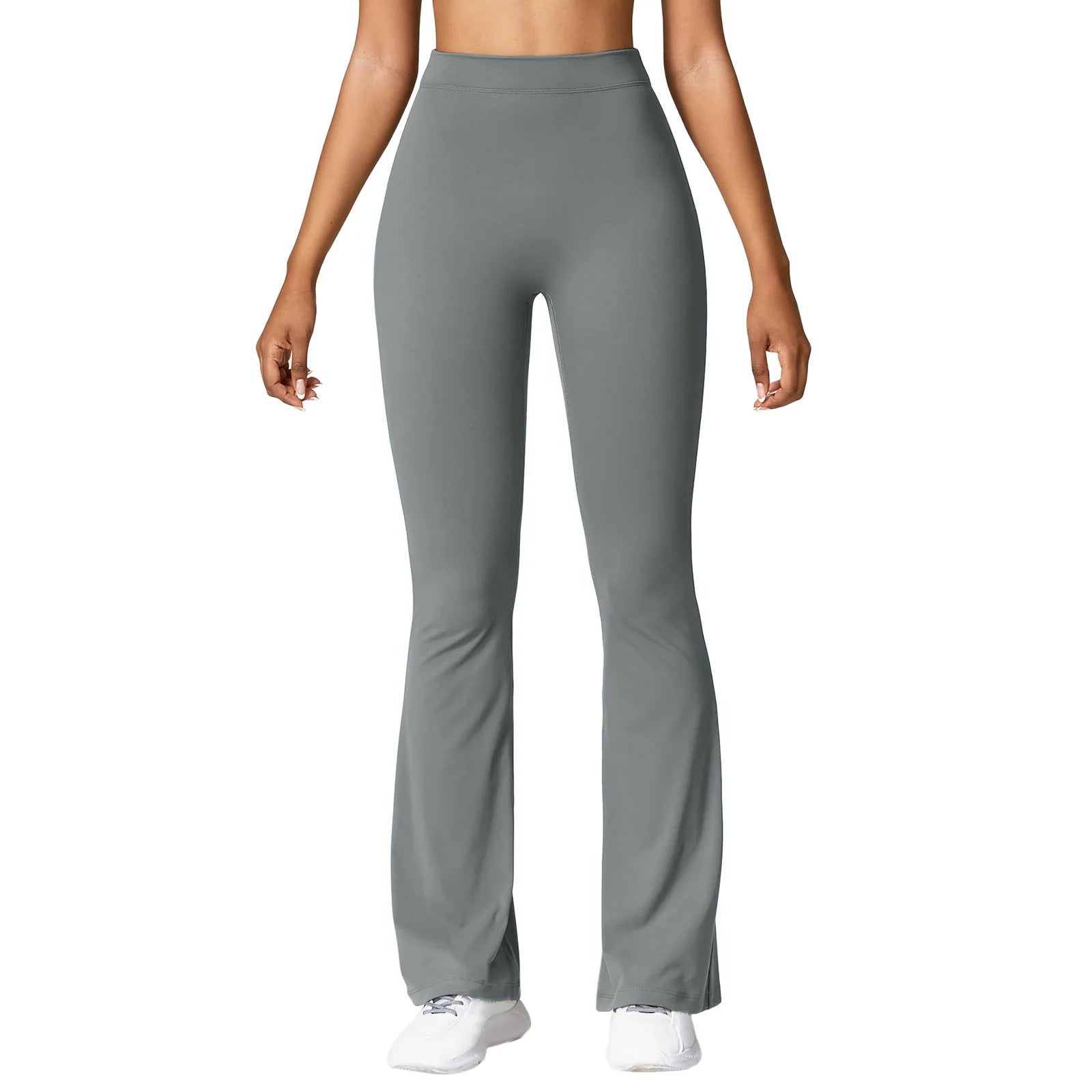 Pantalon évasé de Yoga Sexy pour femmes, taille haute, coupe en V, Push-Up, fesses, Fitness, ajustement confortable, Gym, course à pied, mode Slim