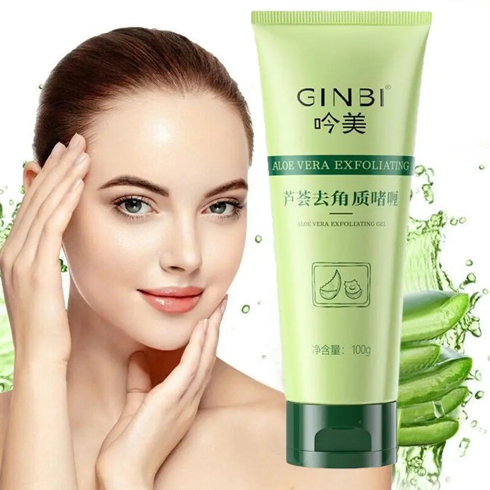 Gel expeatant pour le visage e Vera, gIslande expeatant pour le visage, nettoie, élimine les points noirs, hydrate, rétrécit les pores, soins de la peau, rentabilité, 30g-100g