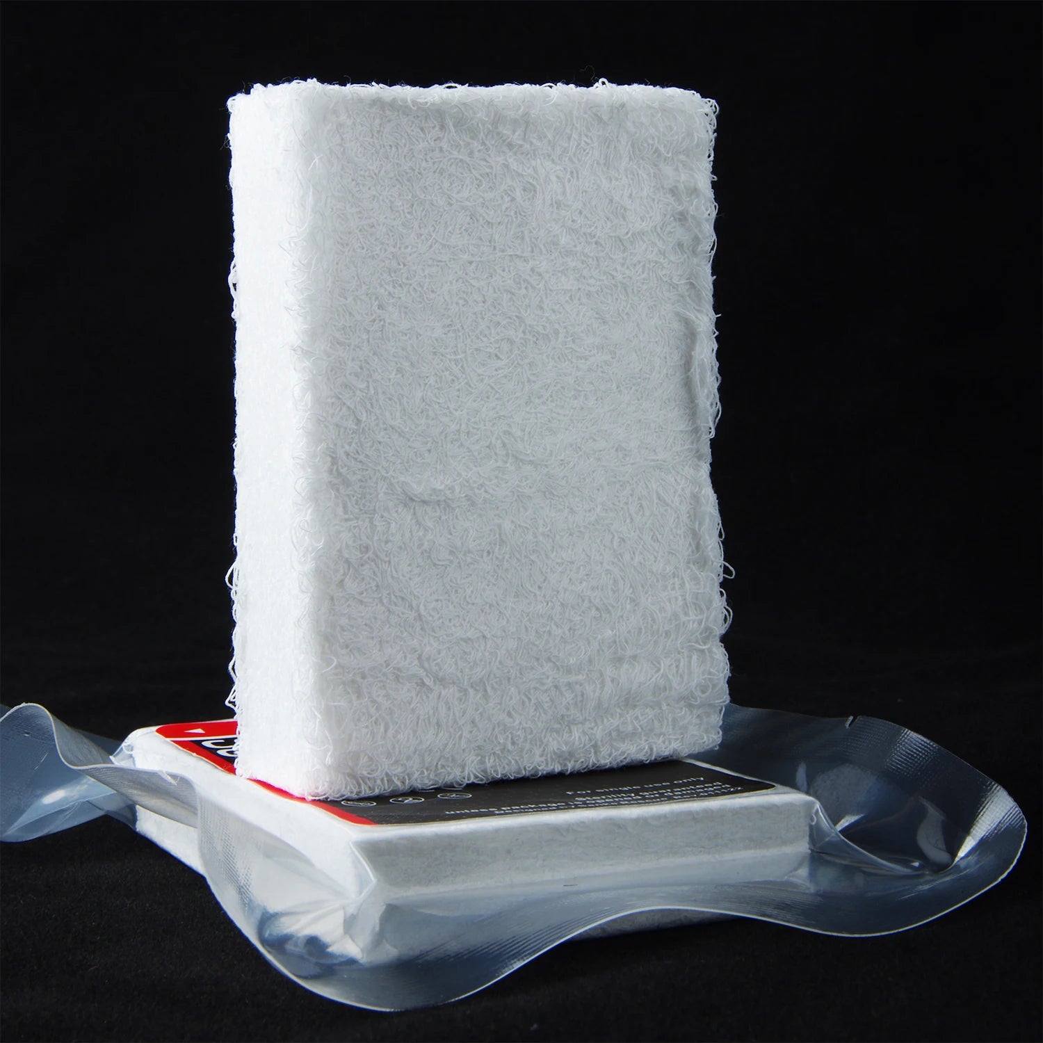 Rouleau de gaze de stérilisation compressée, bandage médical d'urgence, bandage de contrôle hémostatique, emballage sous vide, plié en Z, premiers soins