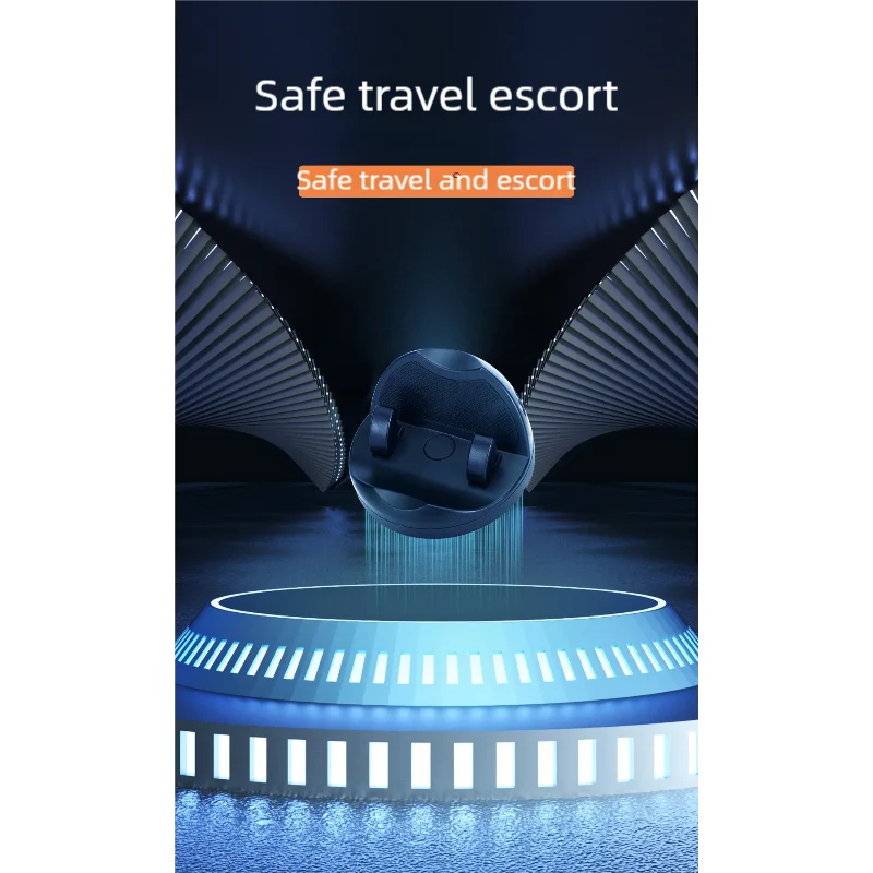 Support de téléphone pour tableau de bord de voiture, Rotation à 360 degrés, support de téléphone tête haute, Stable, universel, pour voiture, avec plaque d'immatriculation
