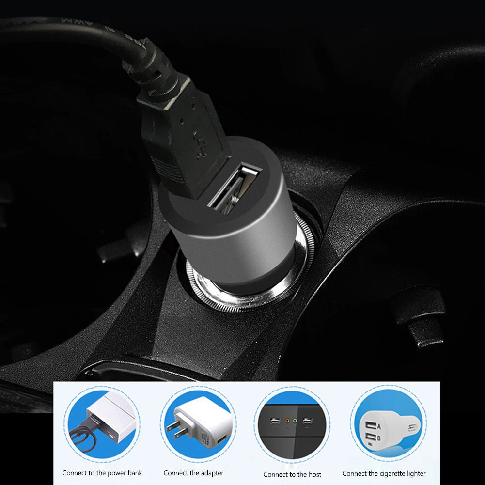 Heated car seat cover, 5V 12V, 3 temperature settings, 40W electric heating pads, car seat heating cushion, fast heating seat cushion
