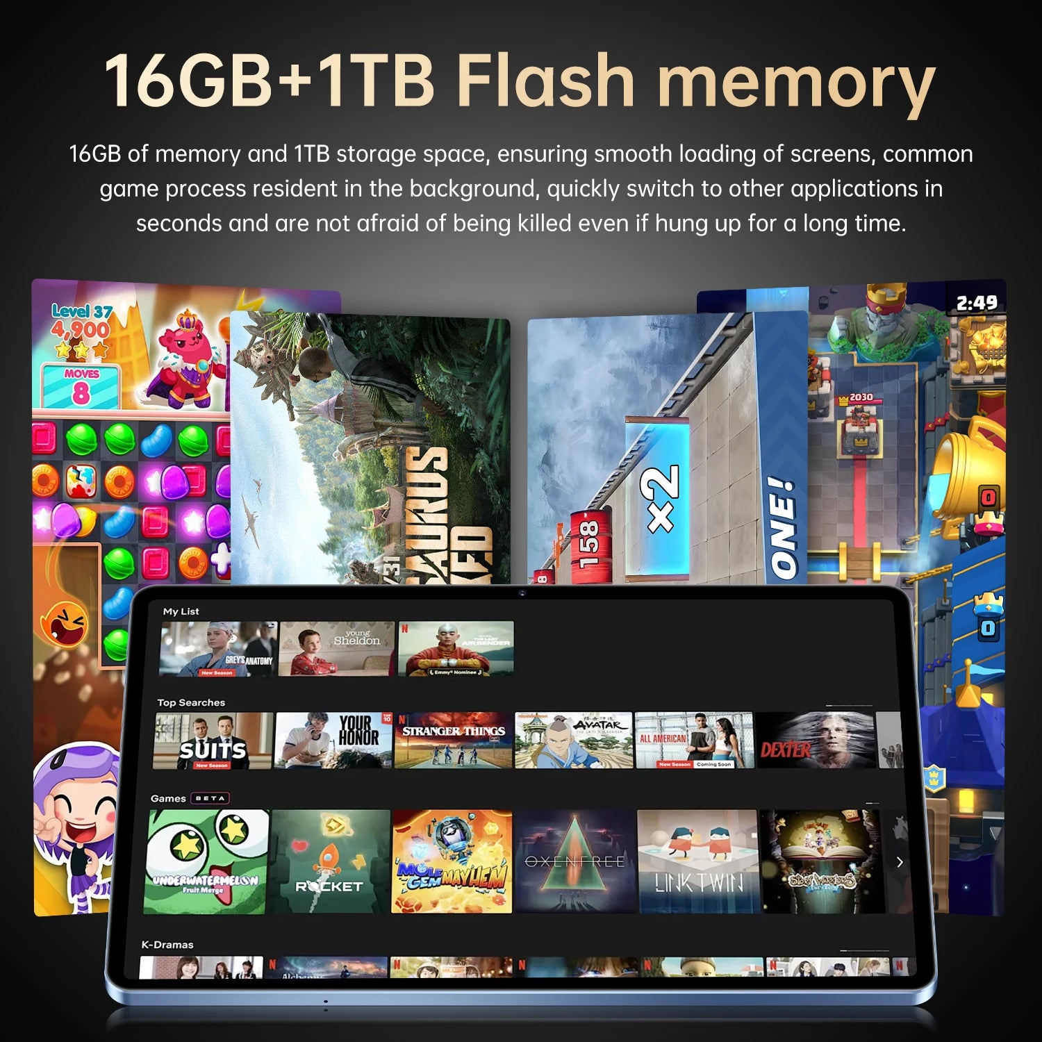 HOT Pad 25 Ultra tablette Android 15 système MSnapdragon 8 Gen3 Core 10.1 pouces écran HD 5G double SIM double veille 10000mAh batterie