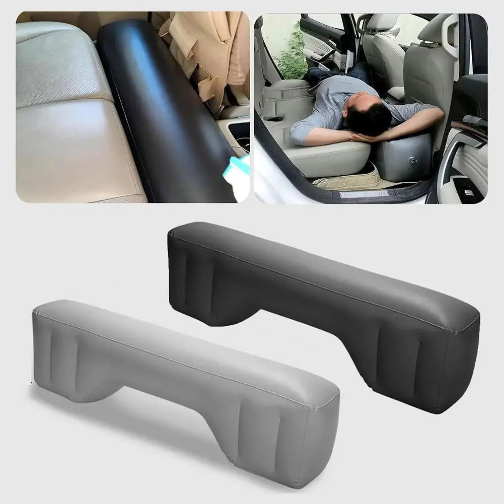 Matelas gonflable de voyage pour voiture, lit pneumatique pour la logique, les aventures de camping, coussin de dégagement arrière, pédale gonflable rembourrée