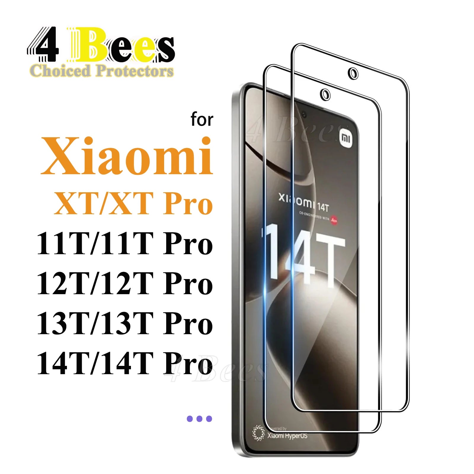 Verre trempé pour Xiaomi 14T 13T 12T 11T Pro protecteur d'écran protection mica Cryatal anti-rayures