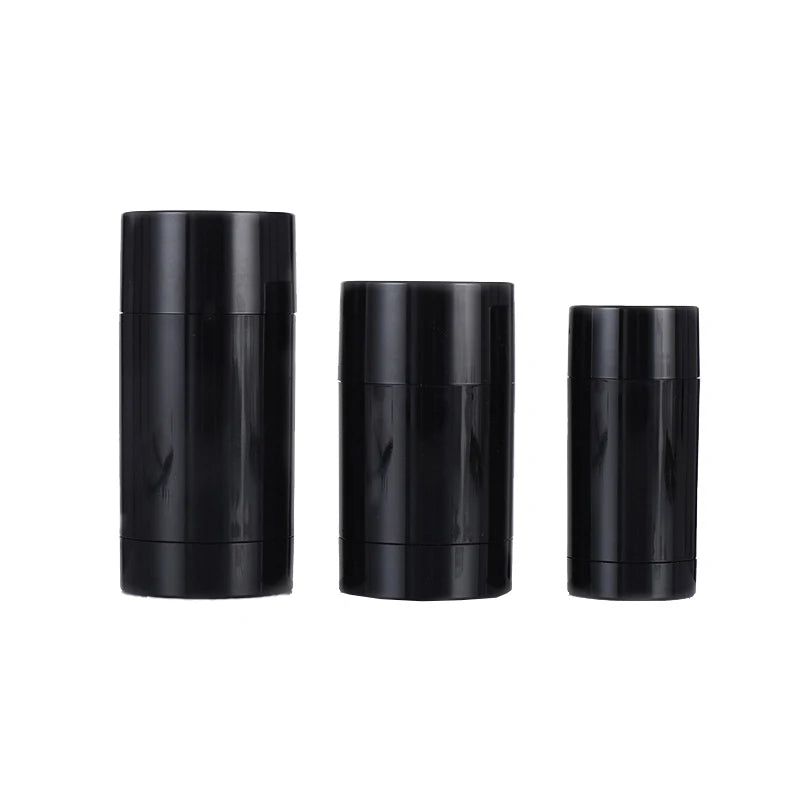 Tube déodorant rond torsadé fait à la main, 15/30/50/75g, remplissage du fond, bâton de Blush vide, bâton de remplissage, conteneur déodorant de voyage