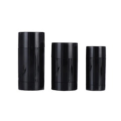 Tube déodorant rond torsadé fait à la main, 15/30/50/75g, remplissage du fond, bâton de Blush vide, bâton de remplissage, conteneur déodorant de voyage
