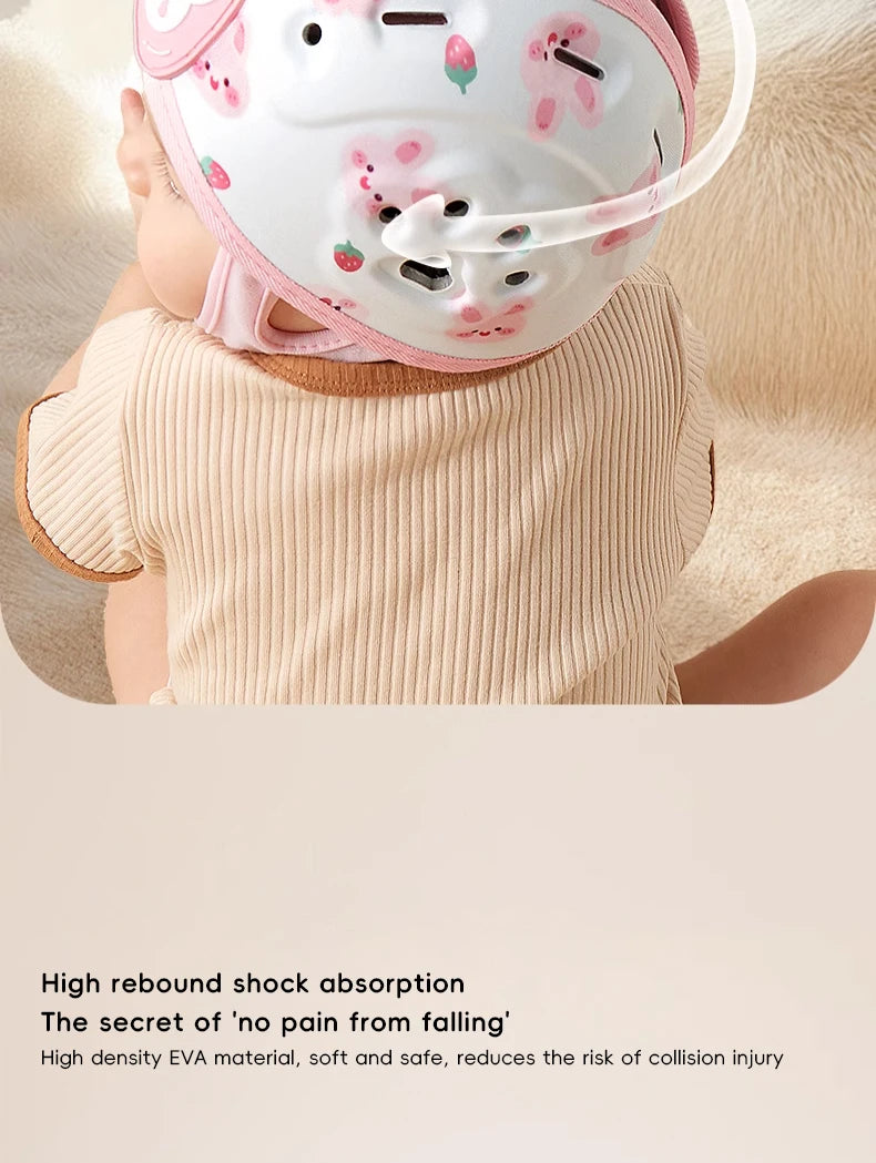 Chapeau de casque pour bébé, léger, Anti-Collision, Anti-chute, protection de marche rampante, chapeaux de protection de tête réglables pour nourrissons et enfants