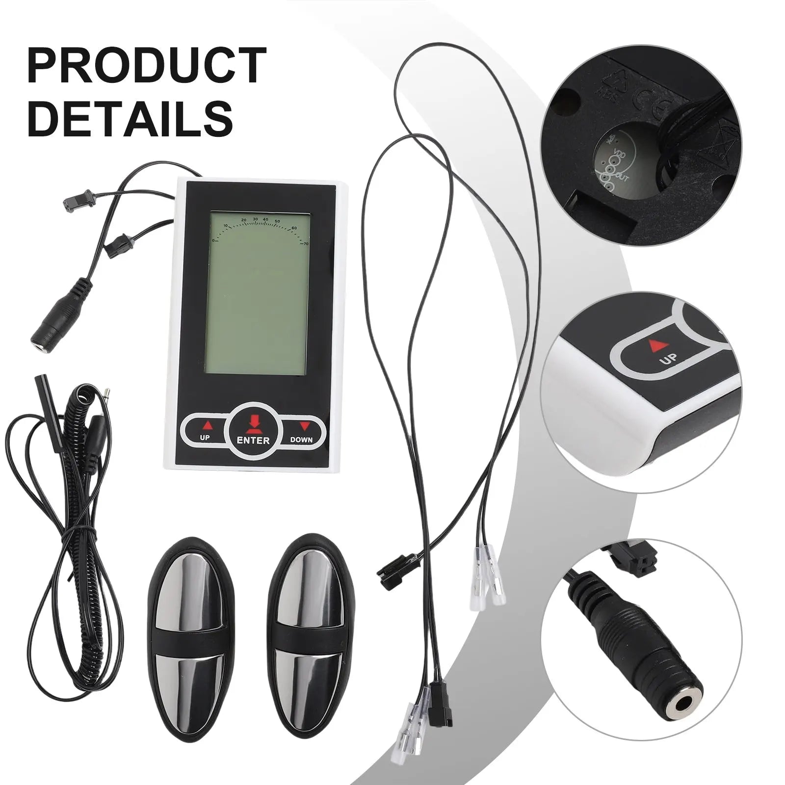 Moniteur de vélo d'exercice, compteur de vitesse, vélo stationnaire, entraîneur elliptique, affichage, équipement de gymnastique, accessoires