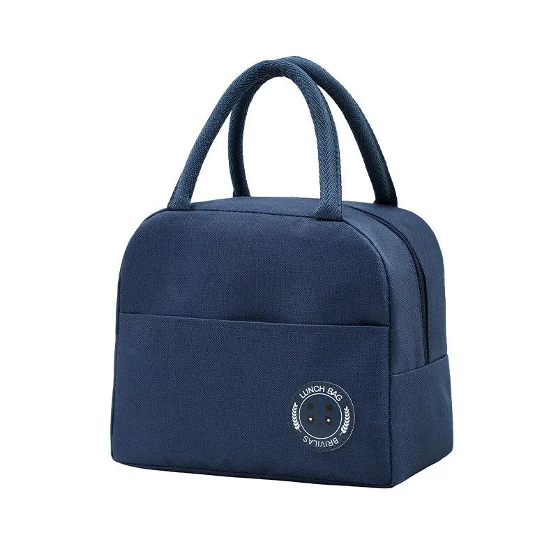 Sacs à lunch pour enfants, sac de pique-nique portable extérieur, sac de rangement des aliments, boîte à lunch pour enfants, documents solides, isolation thermique, grande capacité