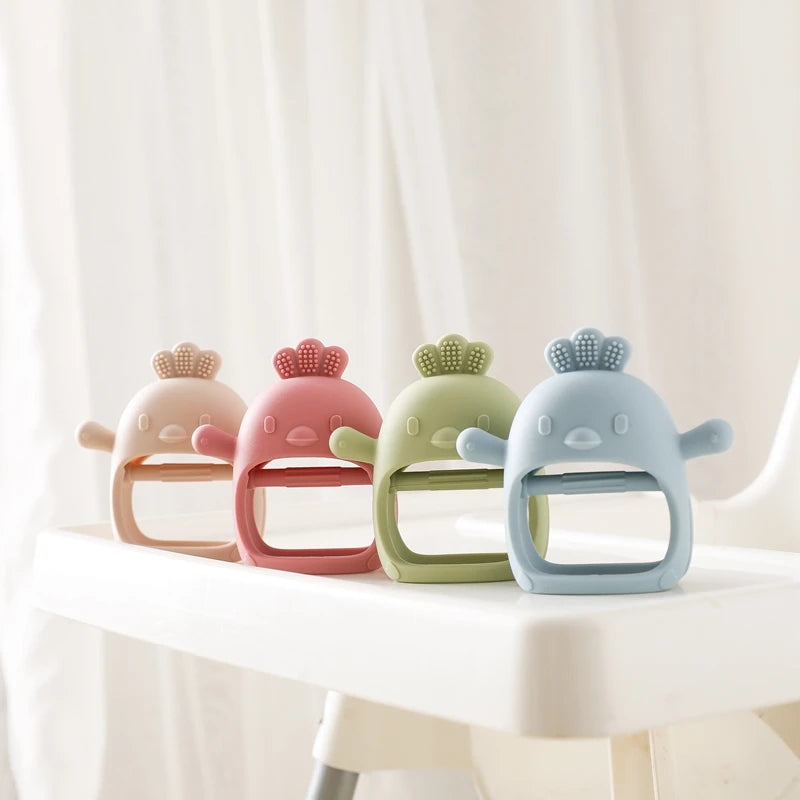 Anneau de dentition en Silicone pour bébé de 0 à 6 mois, 1 pièce, accessoires d'allaitement, anneaux de dentition Kawaii, bijoux d'allaitement, accessoires de dentition, jouets à mâcher pour bébé