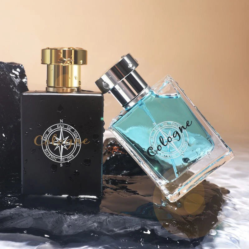 Amant noir pour hommes Cologne bois mélangé bois De santal Eau De Toilette parfum rafraîchissant longue durée déodorant parfum charmant