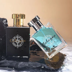 Amant noir pour hommes Cologne bois mélangé bois De santal Eau De Toilette parfum rafraîchissant longue durée déodorant parfum charmant