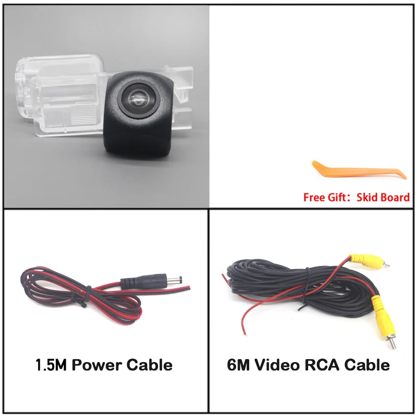 Caméra de recul pour Ford Escape Kuga C520 2013 2014 2015 2016 2017 2018 2019, Vision nocturne Full HD, CCD, objectif Fish Eye