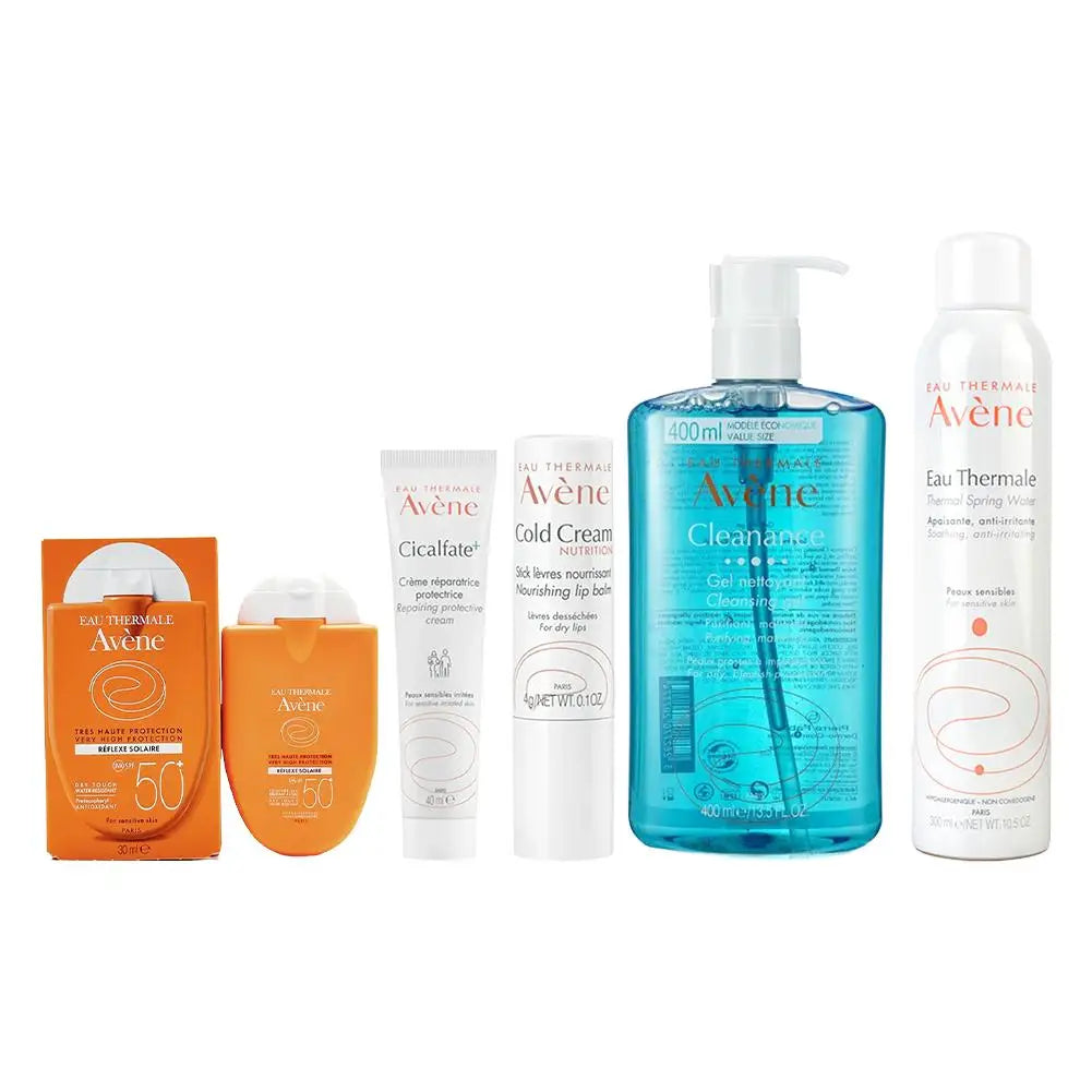 Avene nettoyant nettoyant en profondeur pour le visage élimine la saleté du visage crème froide blanchissante SPF 50 + crème solaire Gel hydratant soins de la peau