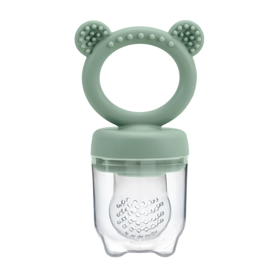 Sucette pour bébé mangeoire à fruits avec couvercle en Silicone, tétine pour nouveau-né, fruits frais, aliments, légumes, sucette d'alimentation, jouets de dentition pour bébé