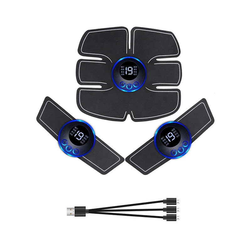Thérapie de massage électrique EMS, stimulateur musculaire aste par USB, instituts photo, méridien numérique, masseur complet du corps, fitness