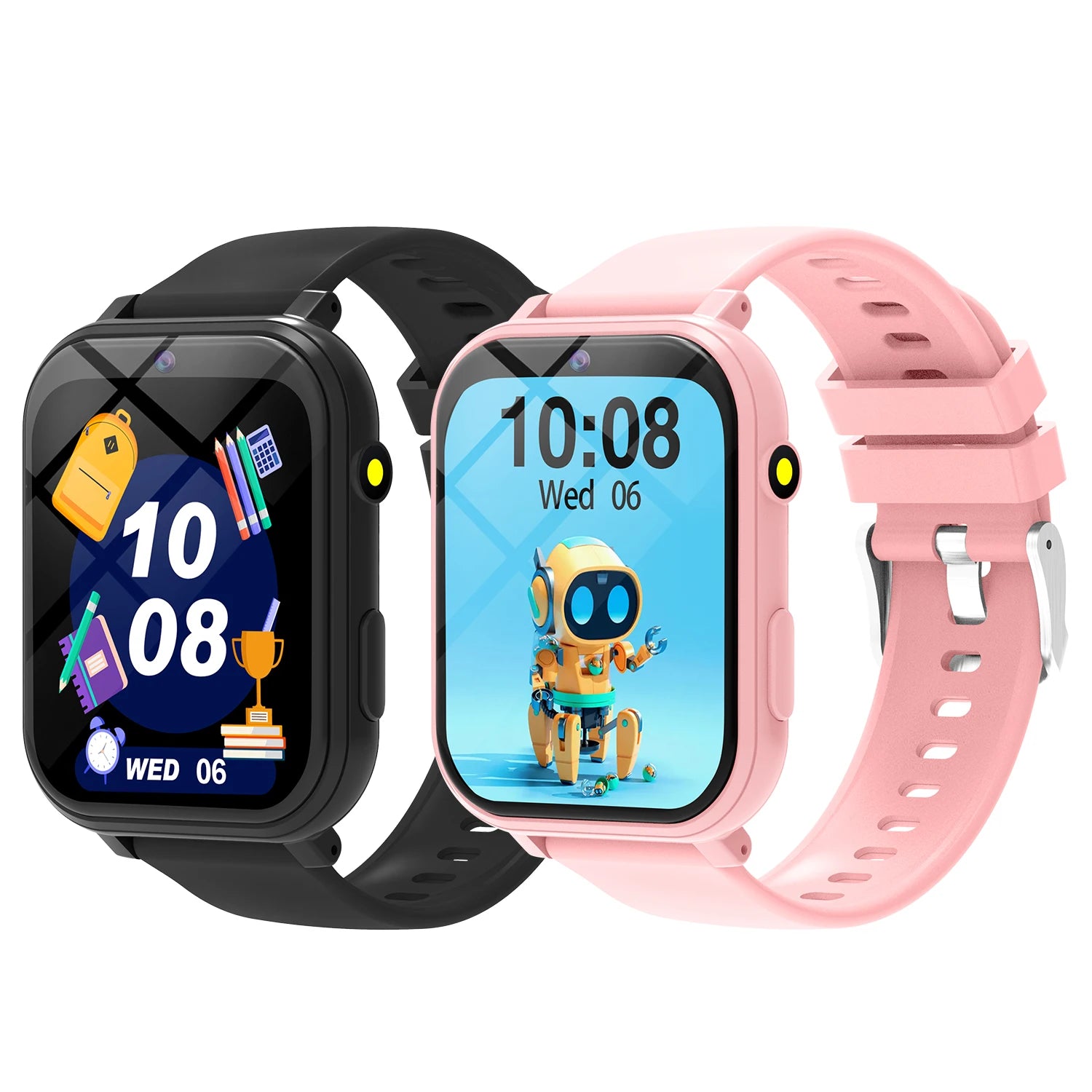 Nouveaux enfants Smartwatch jeux HD caméra frontale surveillance du sommeil lampe de poche électronique écran tactile alarme calculatrice cadeau garçons filles