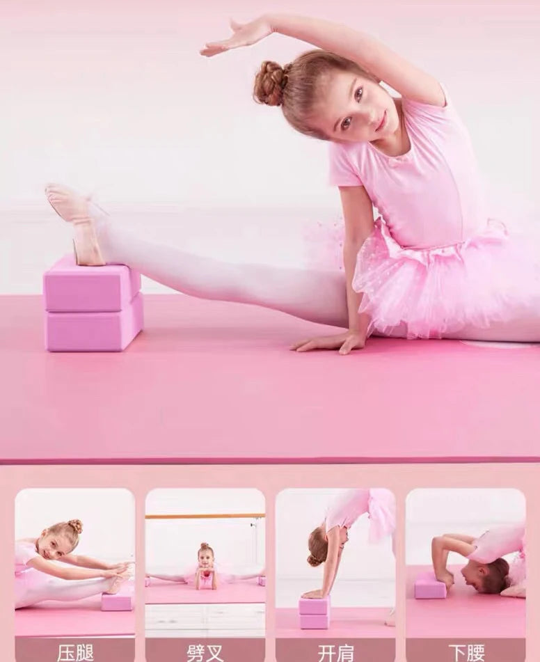 Blocs de gymnastique EVA, brique en mousse, exercice d'entraînement, Fitness, outil de danse, traversin de Yoga, coussin d'étirement, façonnage du corps, blocs de Yoga