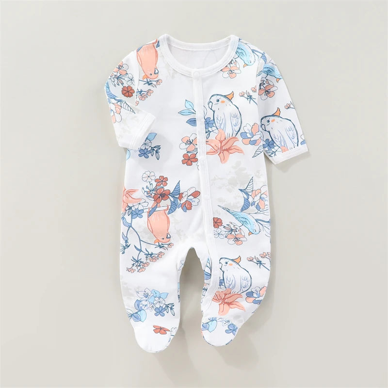 Vêtements pour nouveau-né, nouvelle collection automne hiver, body pour bébé fille, barboteuse d'été, combinaison douce pour garçons, vêtements pour enfants de 0 à 9 mois