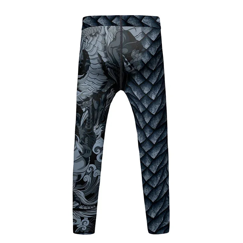 Vêtements de sport à compression pour enfants, survêtement de course pour garçons, ensemble t-shirt et pantalon Muay Thai, MMA BJJ Training Sportedly