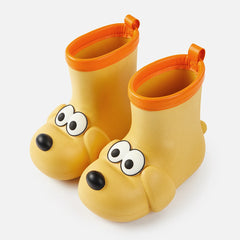 Chaussures de pluie pour chiots, bottes de pluie antidérapantes pour garçons et bébés, modèle féminin, couvre-chaussures en caoutchouc imperméable pour filles