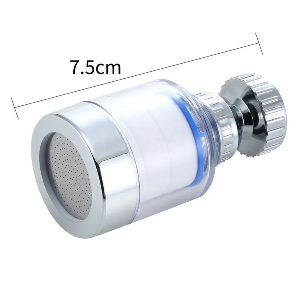 Filtres de robinet rotatifs à 360 degrés, support de barboteur anti-éclaboussures pour la cuisine domestique, salle de bains, purificateur de filtre de nettoyage d'eau