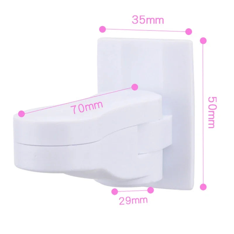 Serrure de sécurité universelle ABS pour bébé, dispositif de Protection de tiroir pour enfant, serrures Anti-ouverture sans vis pour porte de garde-robe de réfrigérateur