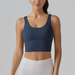 Soutien-gorge de Yoga sous-vêtements femmes été soutien-gorge antichoc beau dos sport course vêtements chauds formation Fitness Yoga débardeur soutien-gorge