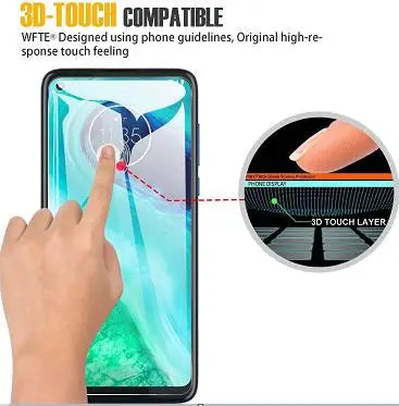 Screen protector, 3 pieces, tempered glass for Motorola Moto G86 G96 G100 Pro G56 G15 Power G05 G45 G75