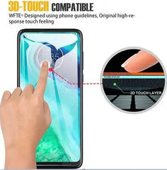 Screen protector, 3 pieces, tempered glass for Motorola Moto G86 G96 G100 Pro G56 G15 Power G05 G45 G75