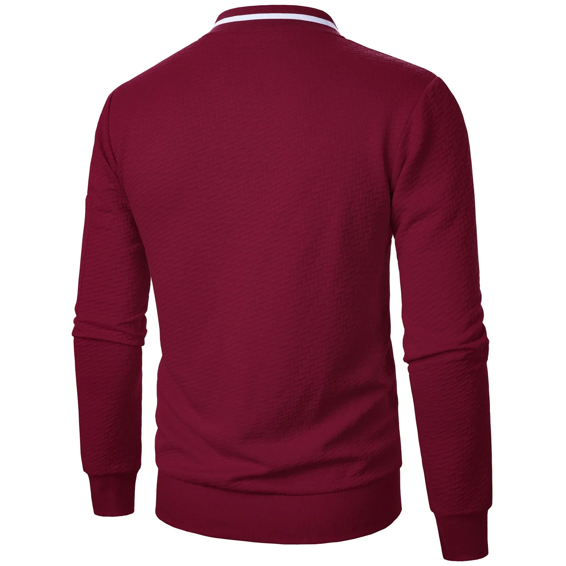 Veste de Baseball pour hommes, Streetwear, nouvelle mode d'automne, vestes décontractées de couleur unie pour hommes, manteau en tissu Jacquard pour hommes