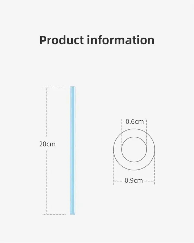 Pailles transparentes en Silicone, 6 pièces, réutilisables, de qualité alimentaire, pliables, droites, avec brosse de nettoyage, ensemble d'accessoires de fête