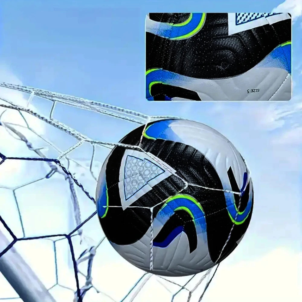 High-quality classic footballs, official size 5, PU material, team goal, outdoor match game, football training