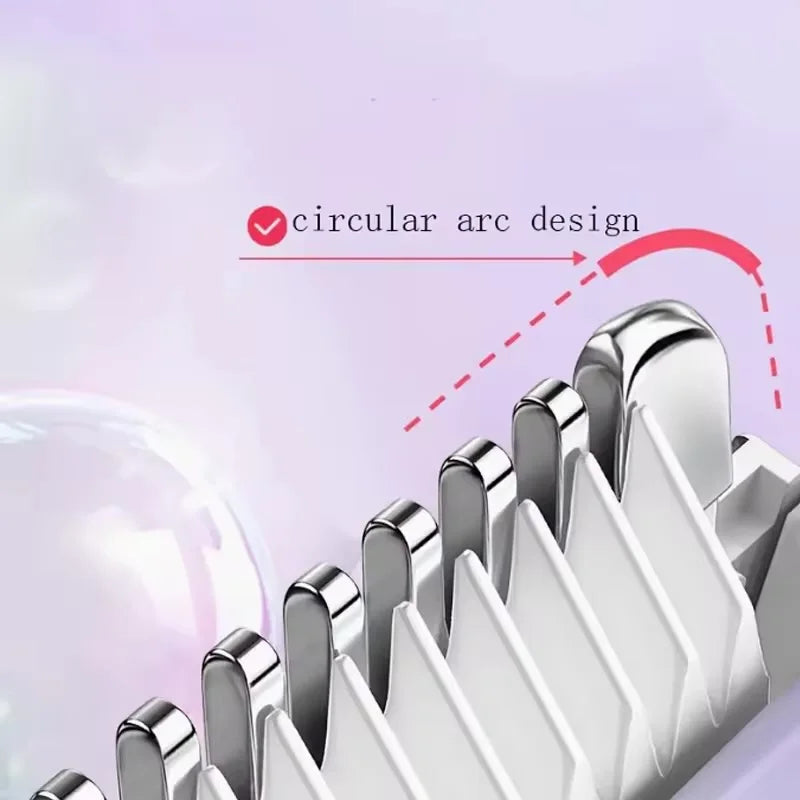 Electric shaver for women, waterproof shaver for wet and dry hair, 2-in-1 double head, double bikini trimmer, hair clipper, detachable head
