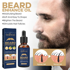 EELBathroom E-Huile de soin pour la barbe pour homme, soin hydratant, lisse, nourrissant, optique, rasage, huile essentielle