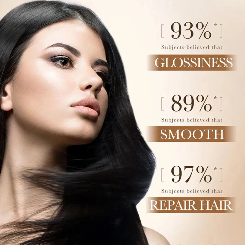 Magic repairing hair mask, prevents dryness, branch damage, tangles, frizz, deeply hydrates, smooths, soft, professional, natural care