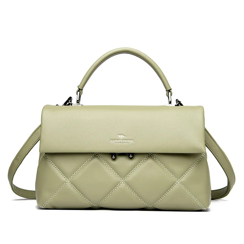 Sac pour femmes nouvelle tendance sacs à main coréens concepteur de luxe marque dames sacs à bandoulière en cuir souple mode polyvalent sacs à bandoulière