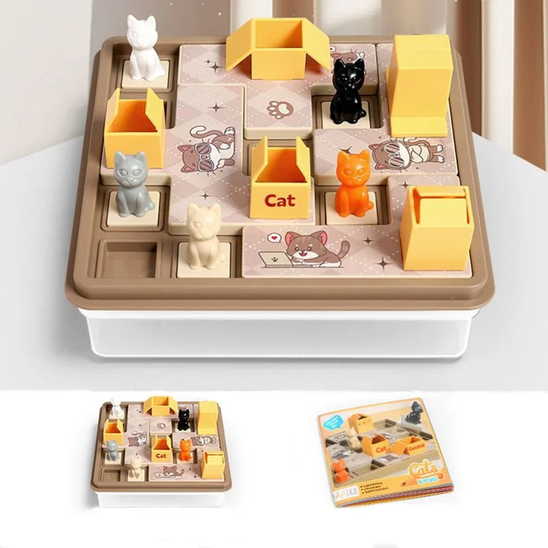 Jouets pour enfants, jeu de société d'entraînement à la pensée logique, puzzle labyrinthe, activités de voyage, jouets éducatifs, jeu interactif Parent-enfant
