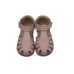 Tipsietoes Enfants filles pieds nus sandales d'été talon bas en cuir véritable Enfants Fille robe de soirée chaussures Enfant en bas âge Enfants