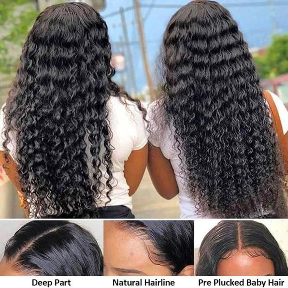 perruques cheveux humains perruque livraison 3 jours france deep waves wig perruques bouclées perruque lace frontale cheveux humain perruque brésilienne cheveux humain wig human hair