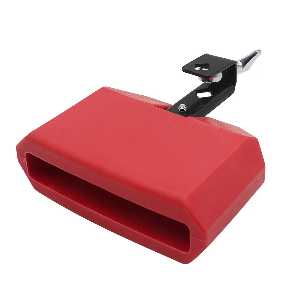 Cowbell Clapper tambour Cowbell Clapper ensemble lancé Durable aigus Jazz tambour ABS cloche Instruments de Percussion accessoires batterie partie